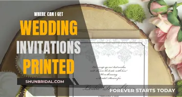 Printing Wedding Invites: Where to Get Them Done