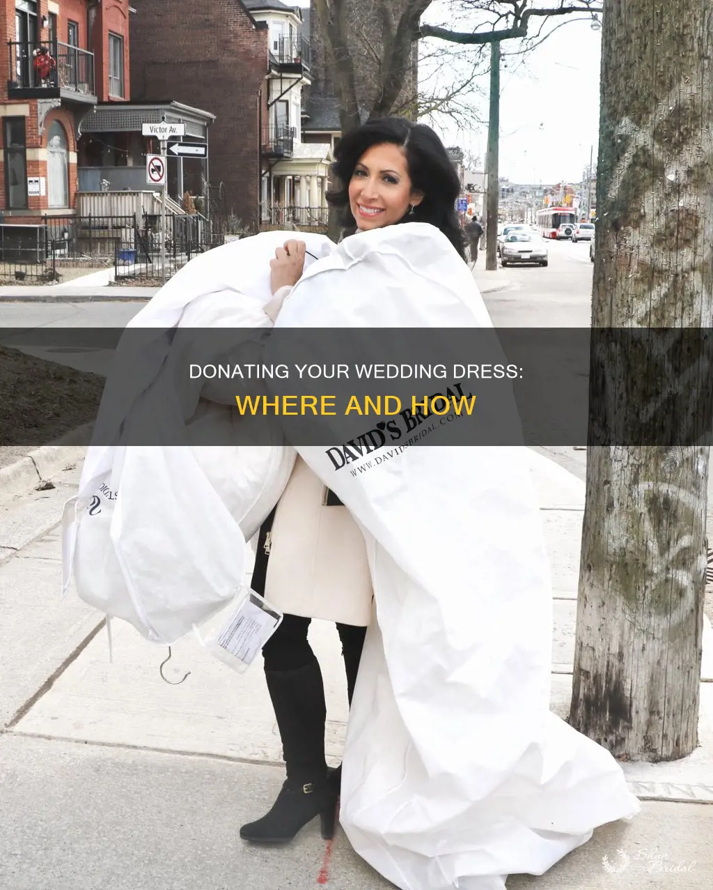where can I give away my wedding dress
