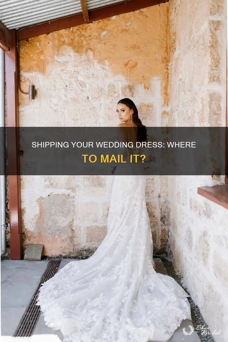 where can I mail out a wedding dress