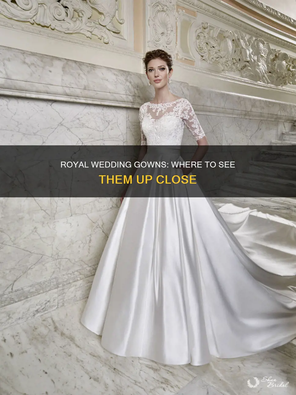 where can I see the royal wedding dresses