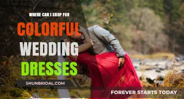 Explore Colorful Wedding Dresses Shopping Options