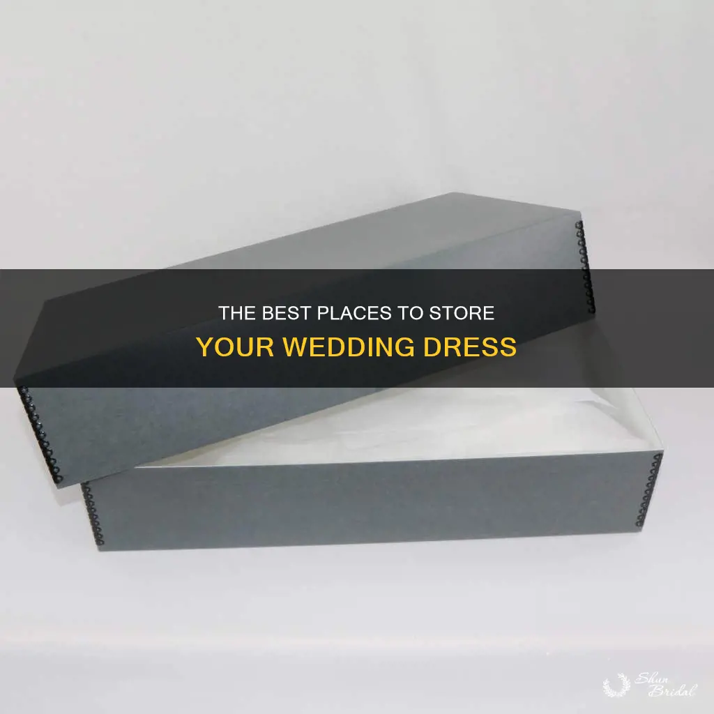 where can I store my wedding dress