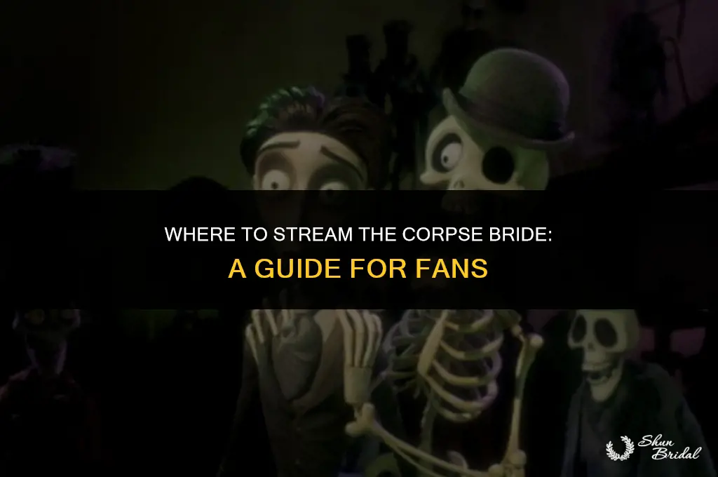 where can i stream the corpse bride