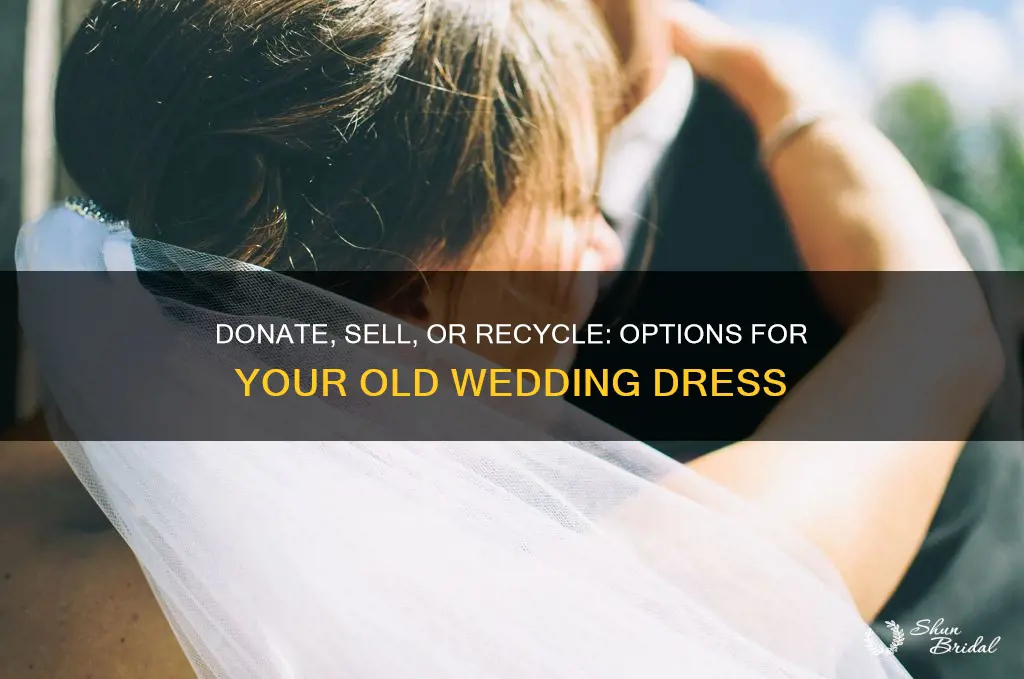 where can I take my old wedding dress