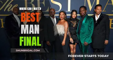 Best Man's Final Showdown: Where to Watch?