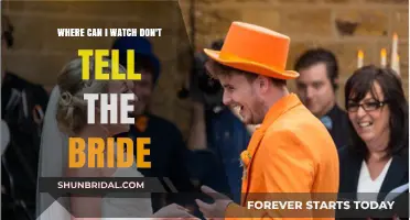 Where to Watch 'Don't Tell the Bride' Online: A Comprehensive Guide