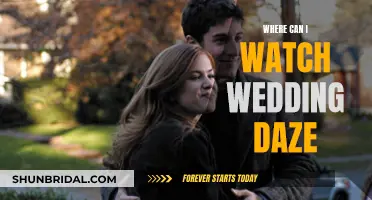 Streaming Options for the Movie Wedding Daze