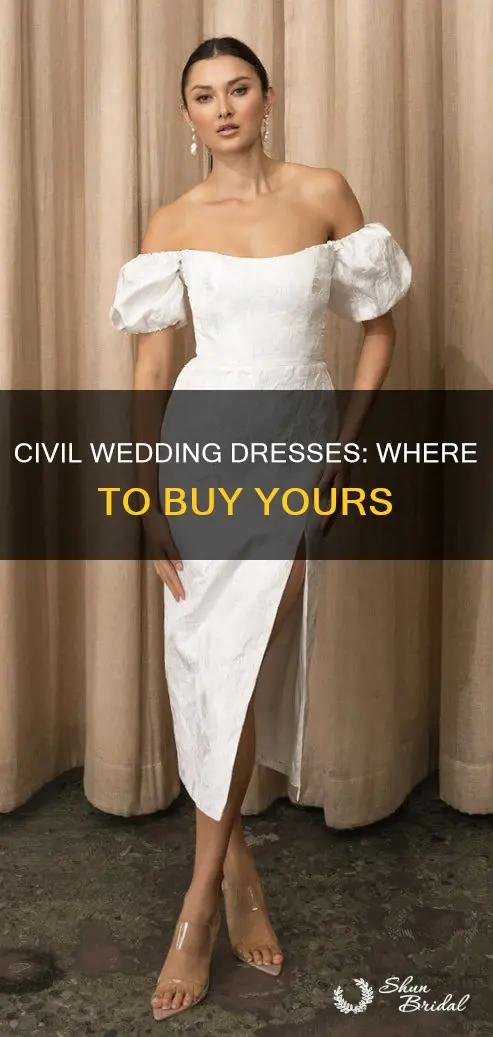 where can l buy civil wedding dresses