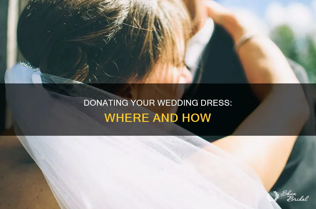 where can one donate a wedding dress in perfect shape