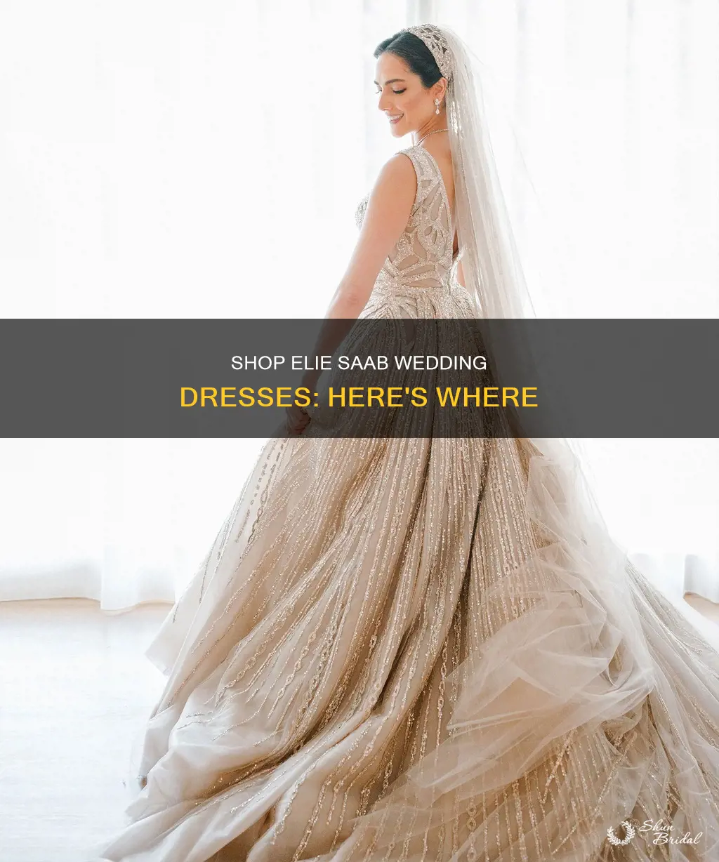where can you buy elie saab wedding dresses
