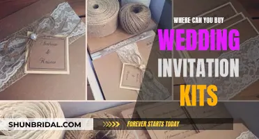 Invitation Kits for Your Wedding: Where to Buy