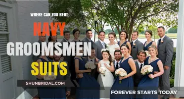 Where to Rent Navy Groomsmen Suits: Top Options for Your Wedding