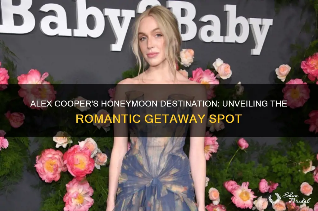 where did alex cooper honeymoon
