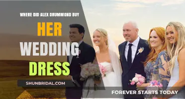 Alex Drummond's Wedding Dress: Where Did She Buy It?