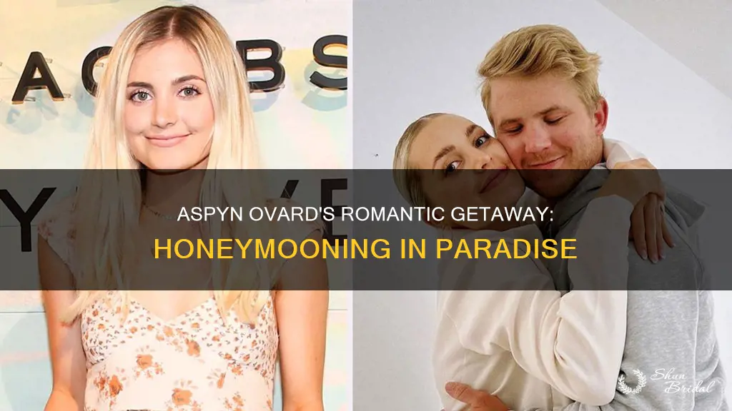 where did aspyn ovard go on her honeymoon