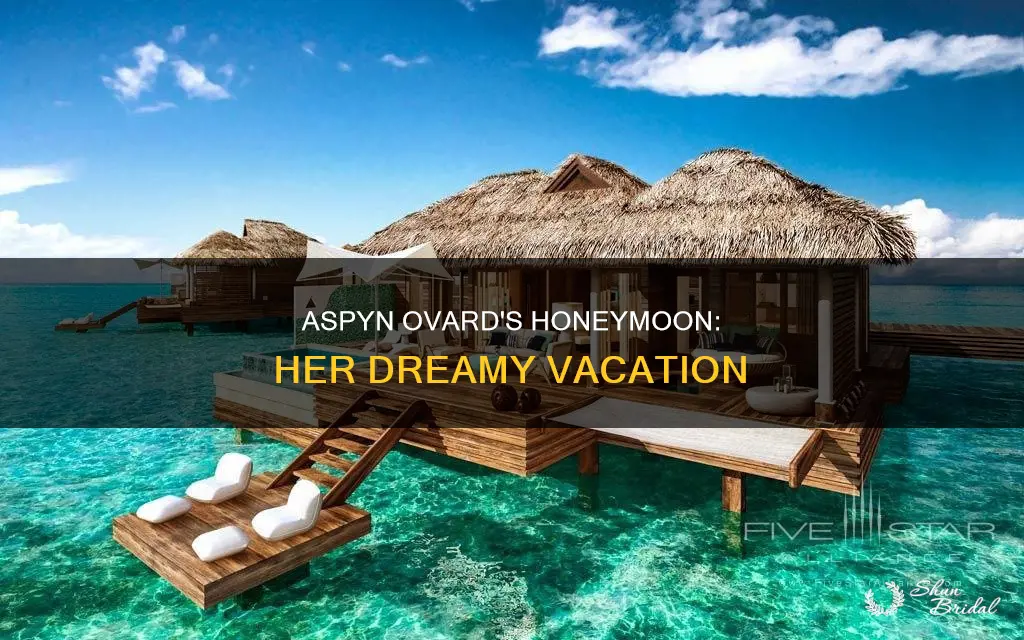 where did aspyn ovard go on her honeymoon