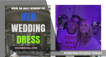 Bailey McKnight's Wedding Dress: Where Did She Get It?