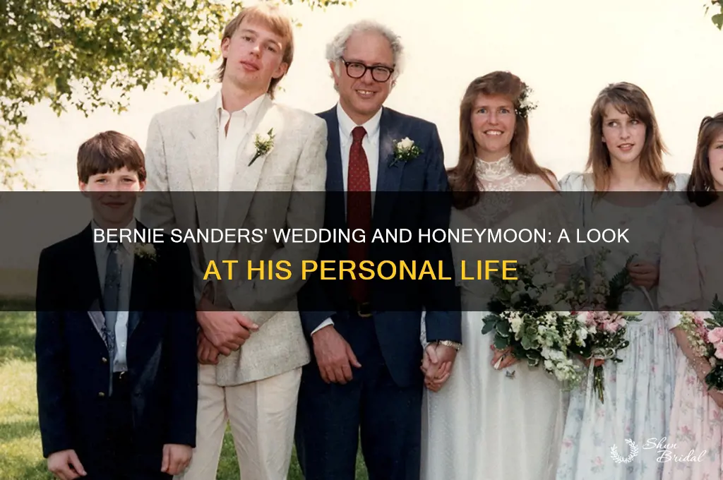 where did bernie sanders get married and honeymoon
