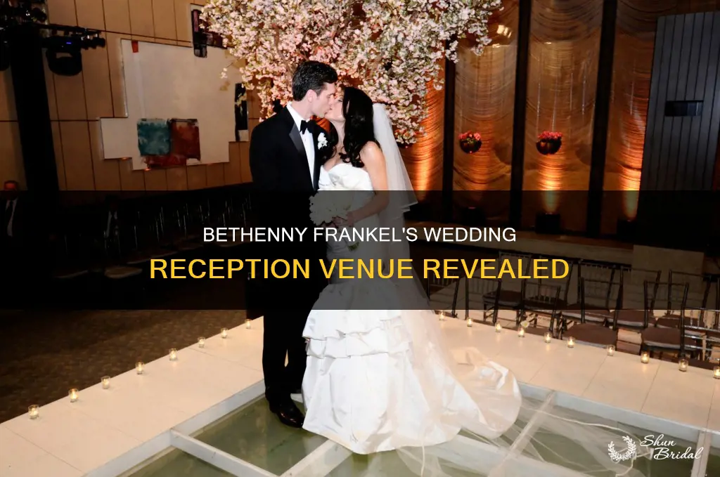 where did bethany frankel have her wedding reception