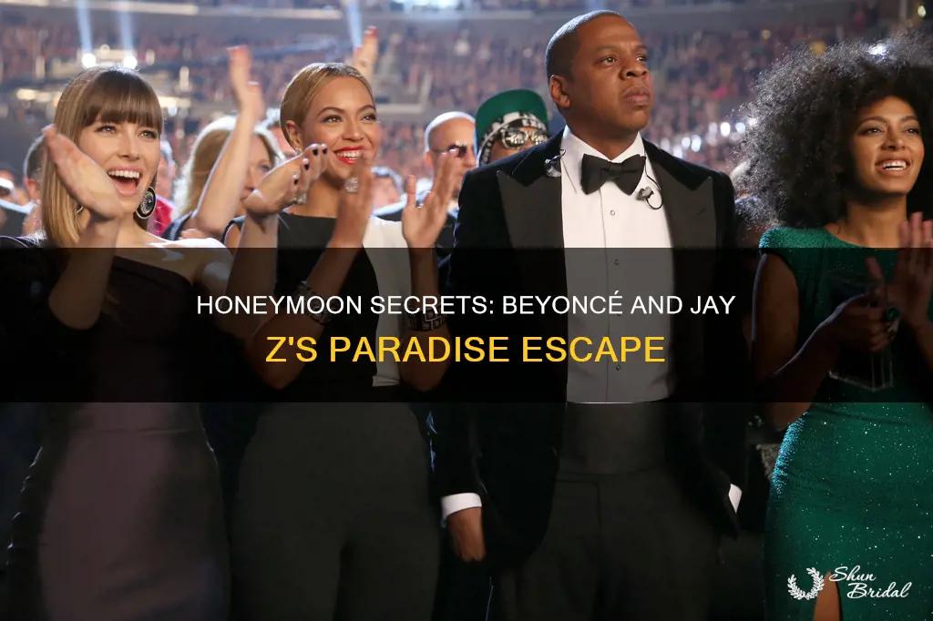 where did beyonce and jay z honeymoon