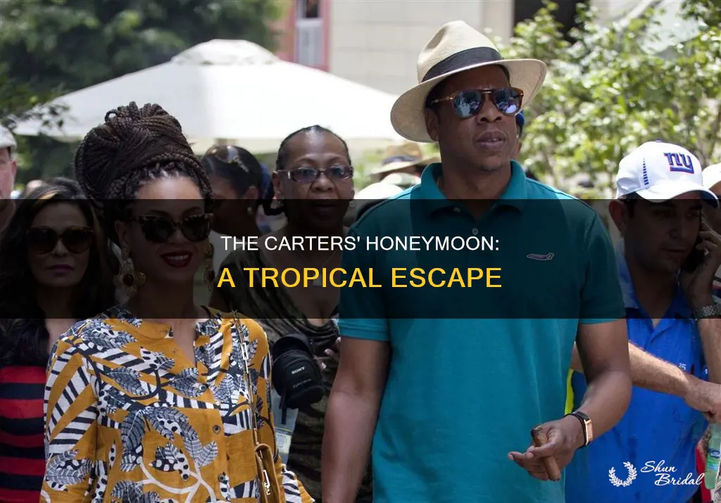 where did beyonce and jay z honeymoon