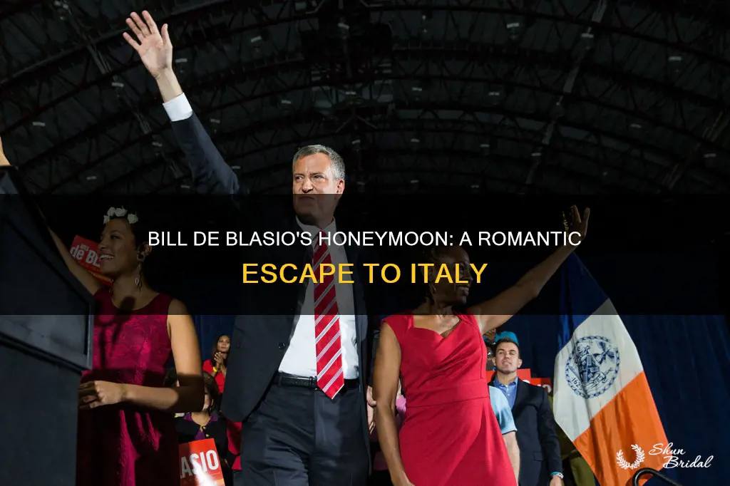 where did bill deblasio honeymoon