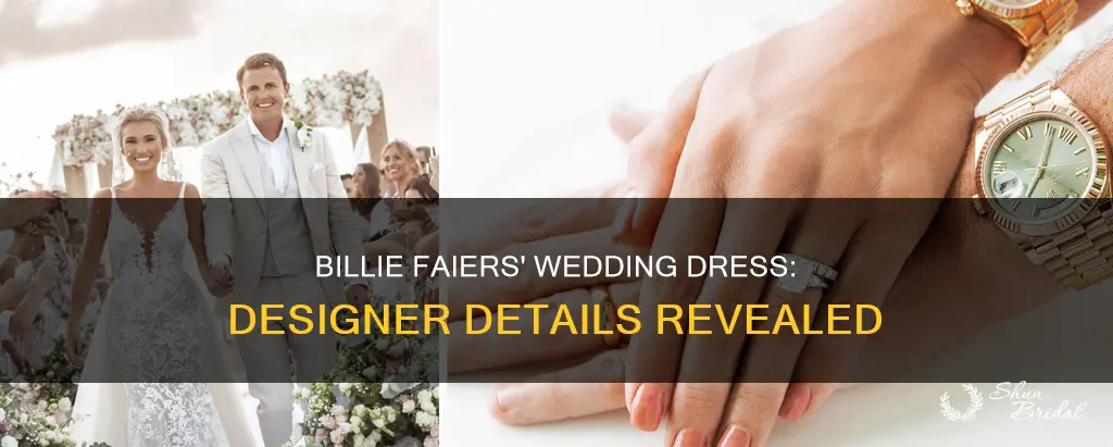 where did billie faiers get her wedding dress