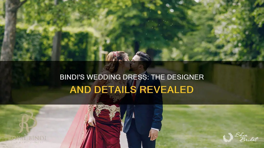 where did bindi get her wedding dress