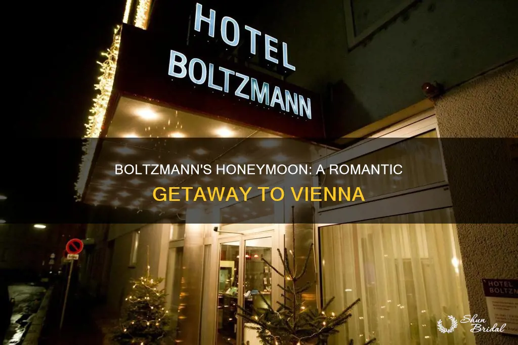 where did boltzmann go on his honeymoon