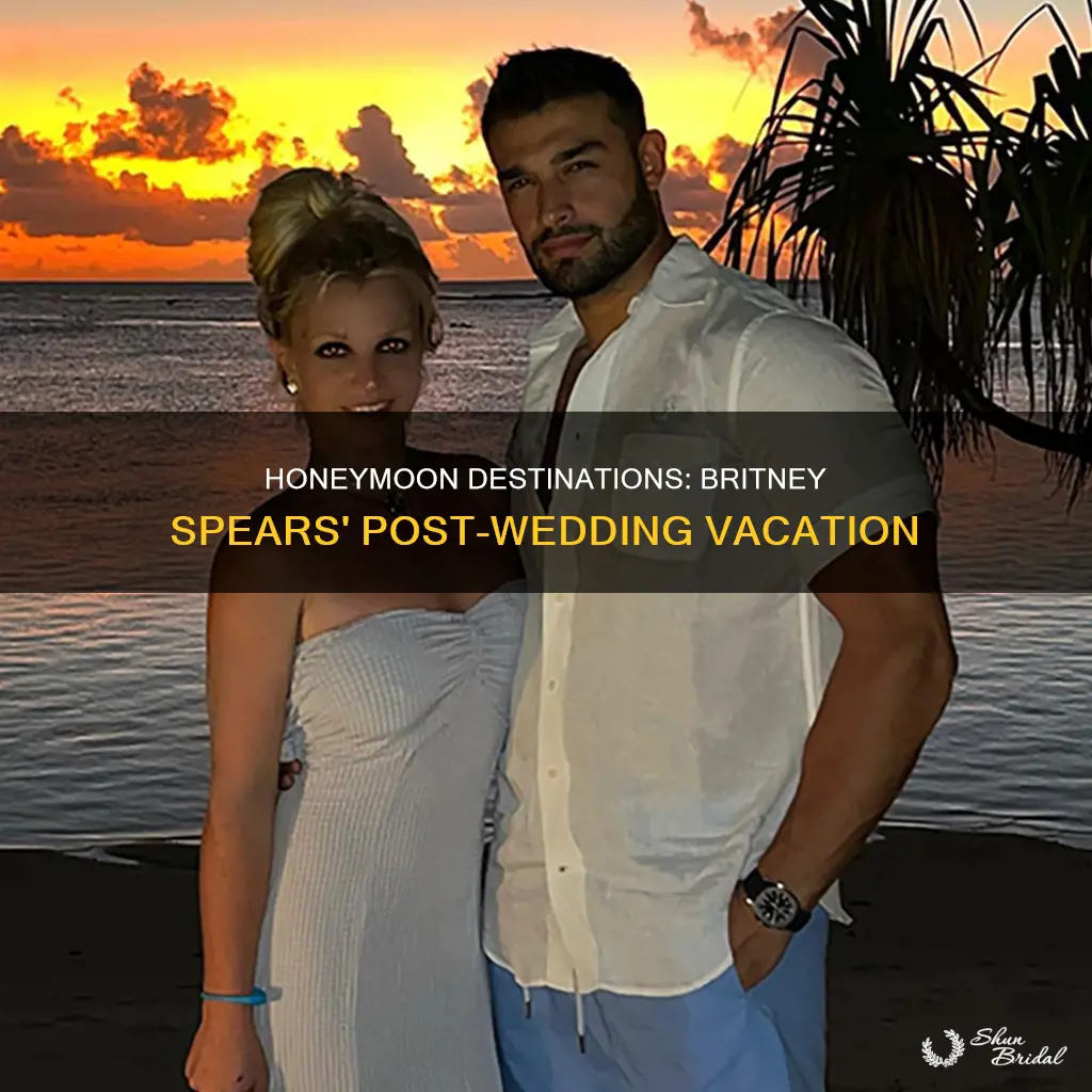 where did britney spears go on her honeymoon
