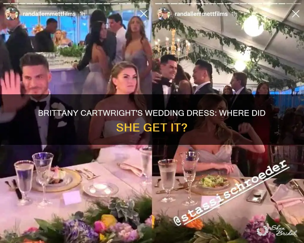 where did brittany cartwright get her wedding dress