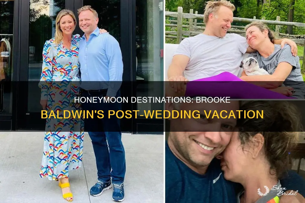 where did brooke baldwin go on her honeymoon
