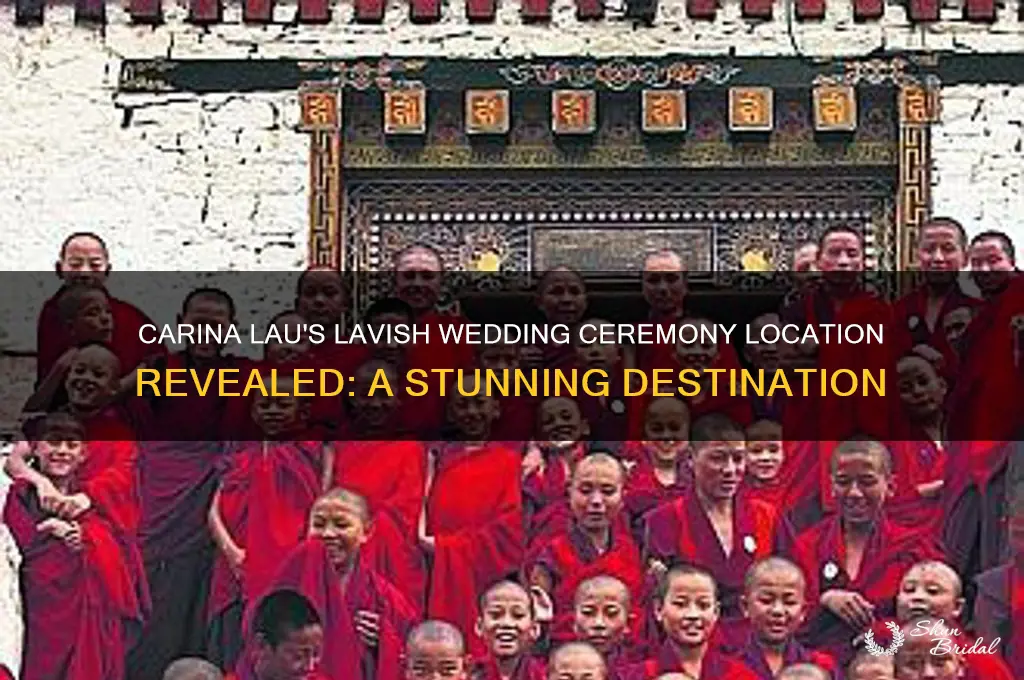 where did carina lau had her wedding ceremony