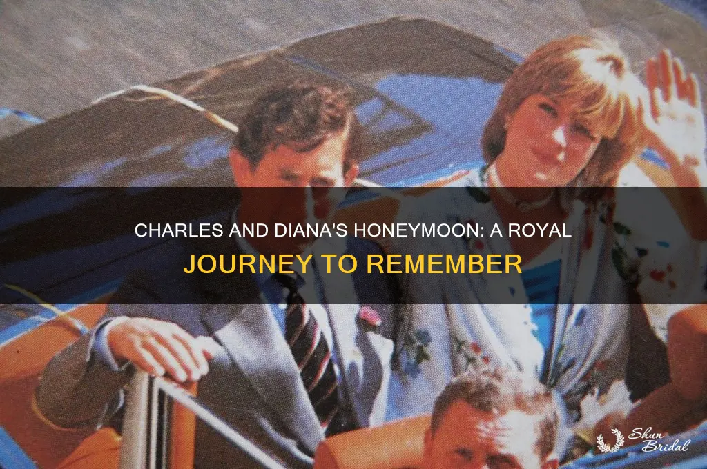 where did charles and diana go on their honeymoon