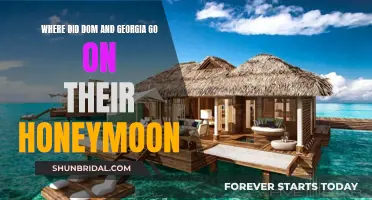 The Honeymoon Destinations of Dom and Georgia