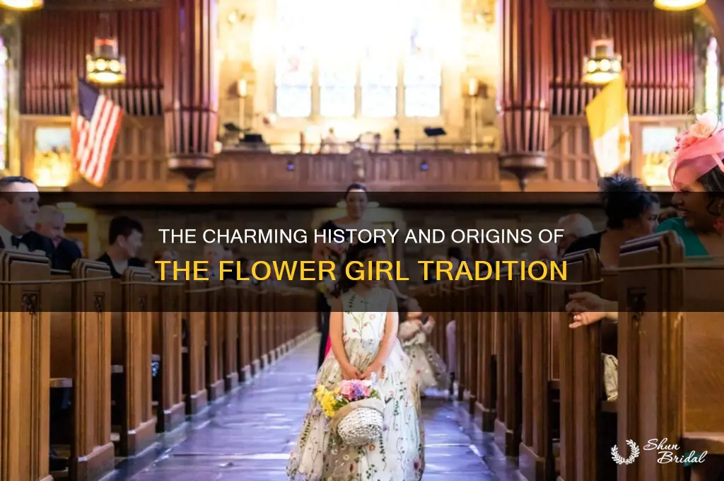 where did flower girl originate