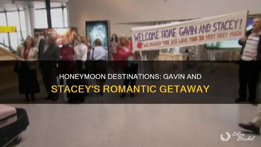 where did gavin and stacey go on honeymoon