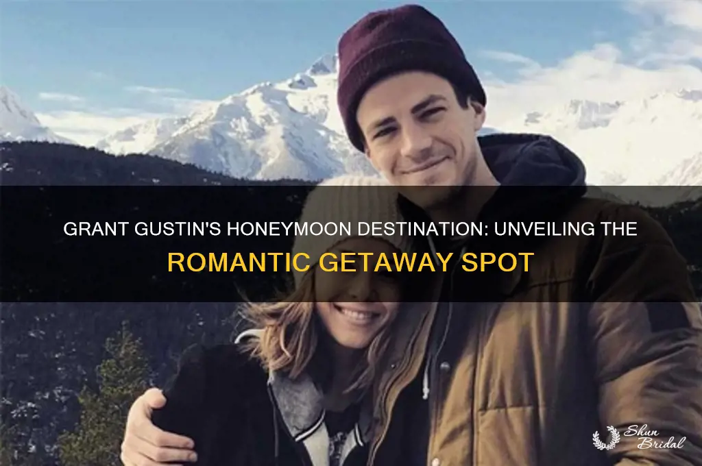 where did grant gustin honeymoon