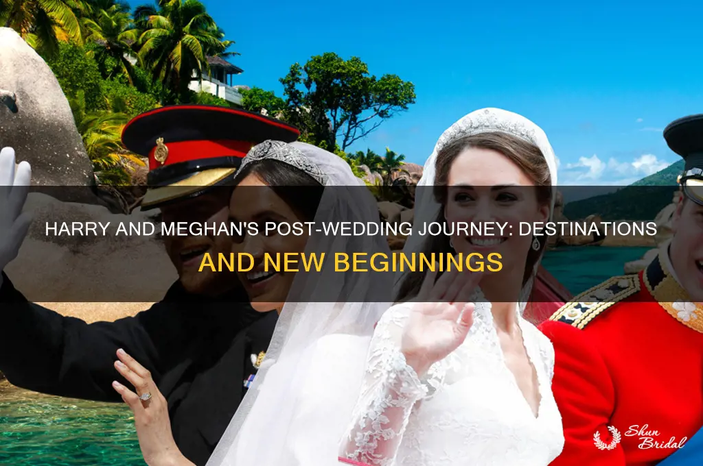 where did harry and meghan go after the wedding