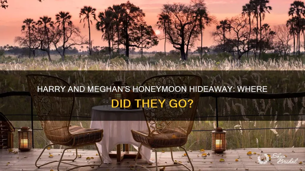 where did harry and mrghan go on their honeymoon