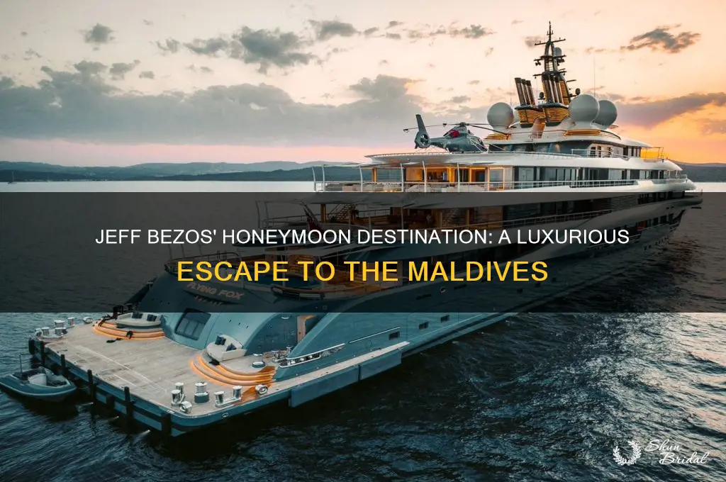 where did jeff bezos go for his honeymoon