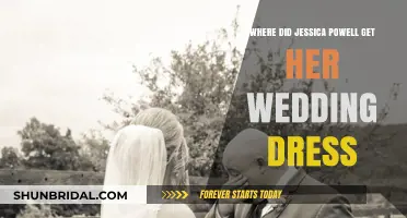 Jessica Powell's Wedding Dress: Where Did She Get It?