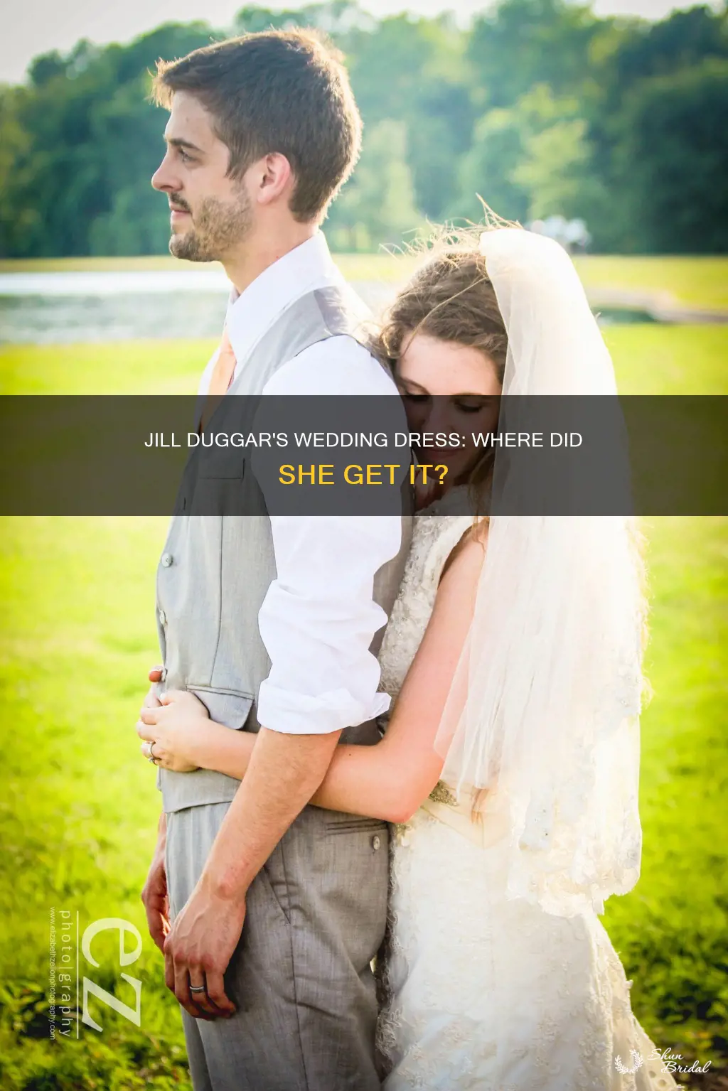 where did jill duggar get her wedding dress