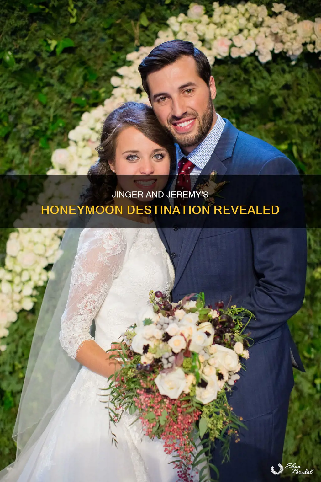 where did jinger and jeremy go on their honeymoon