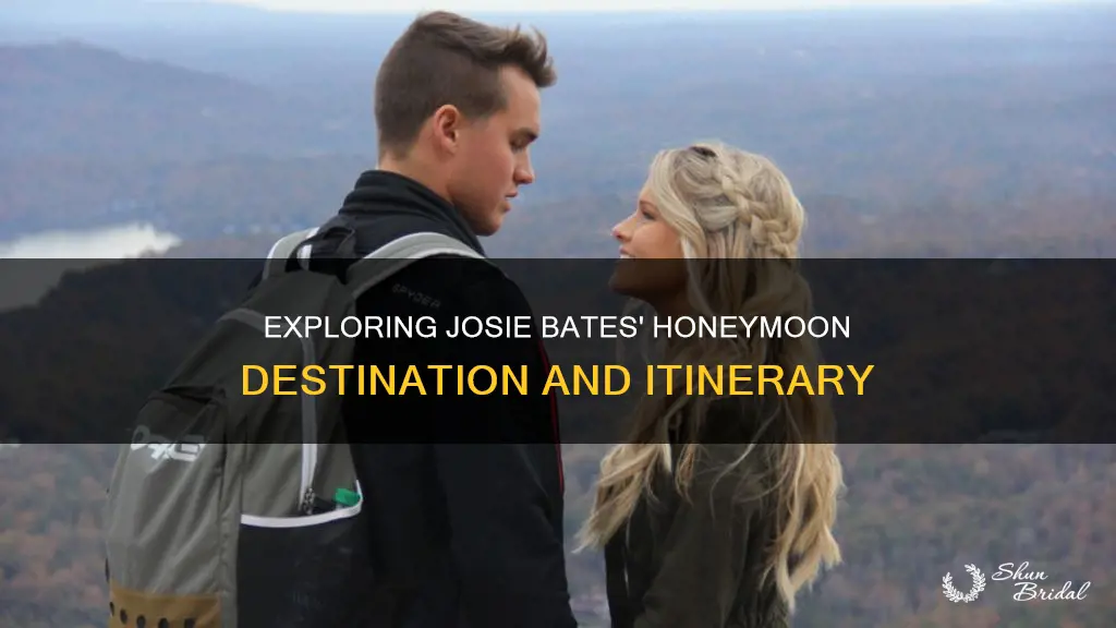 where did josie bates honeymoon