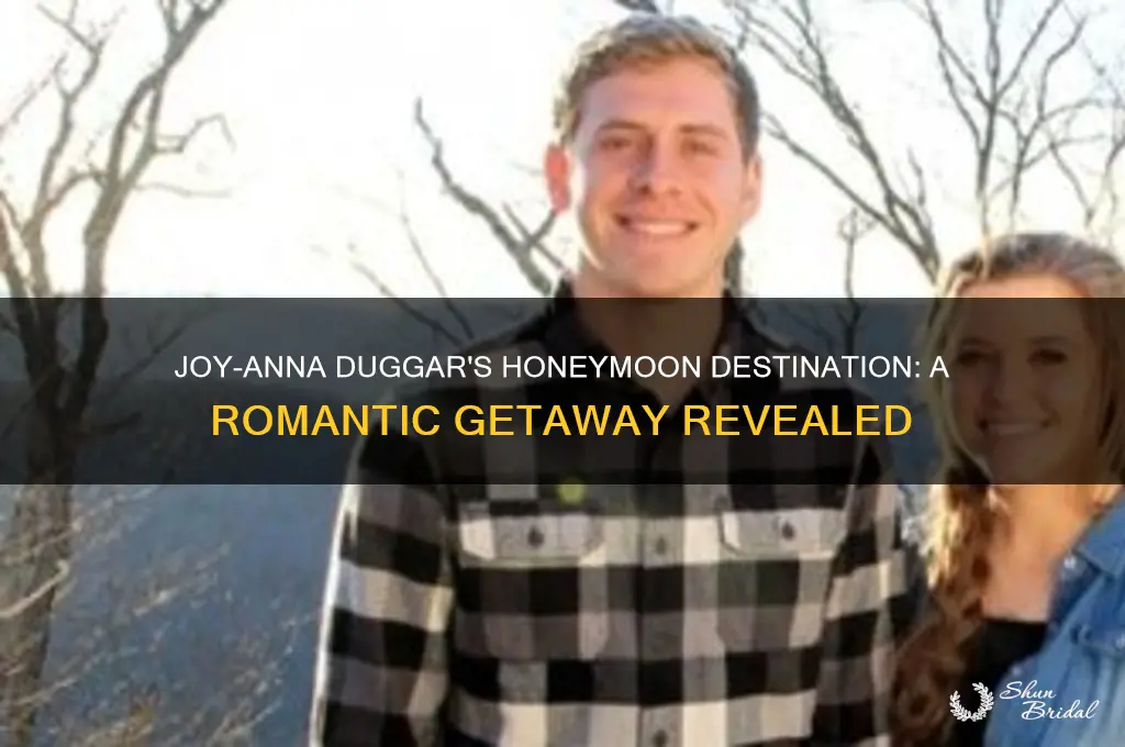 where did joy anna duggar honeymoon
