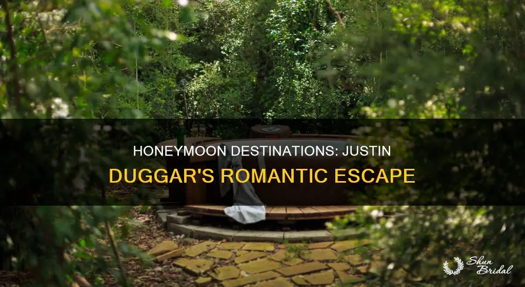 where did justin duggar go on his honeymoon