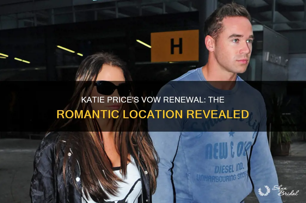 where did katie price renew her wedding vows