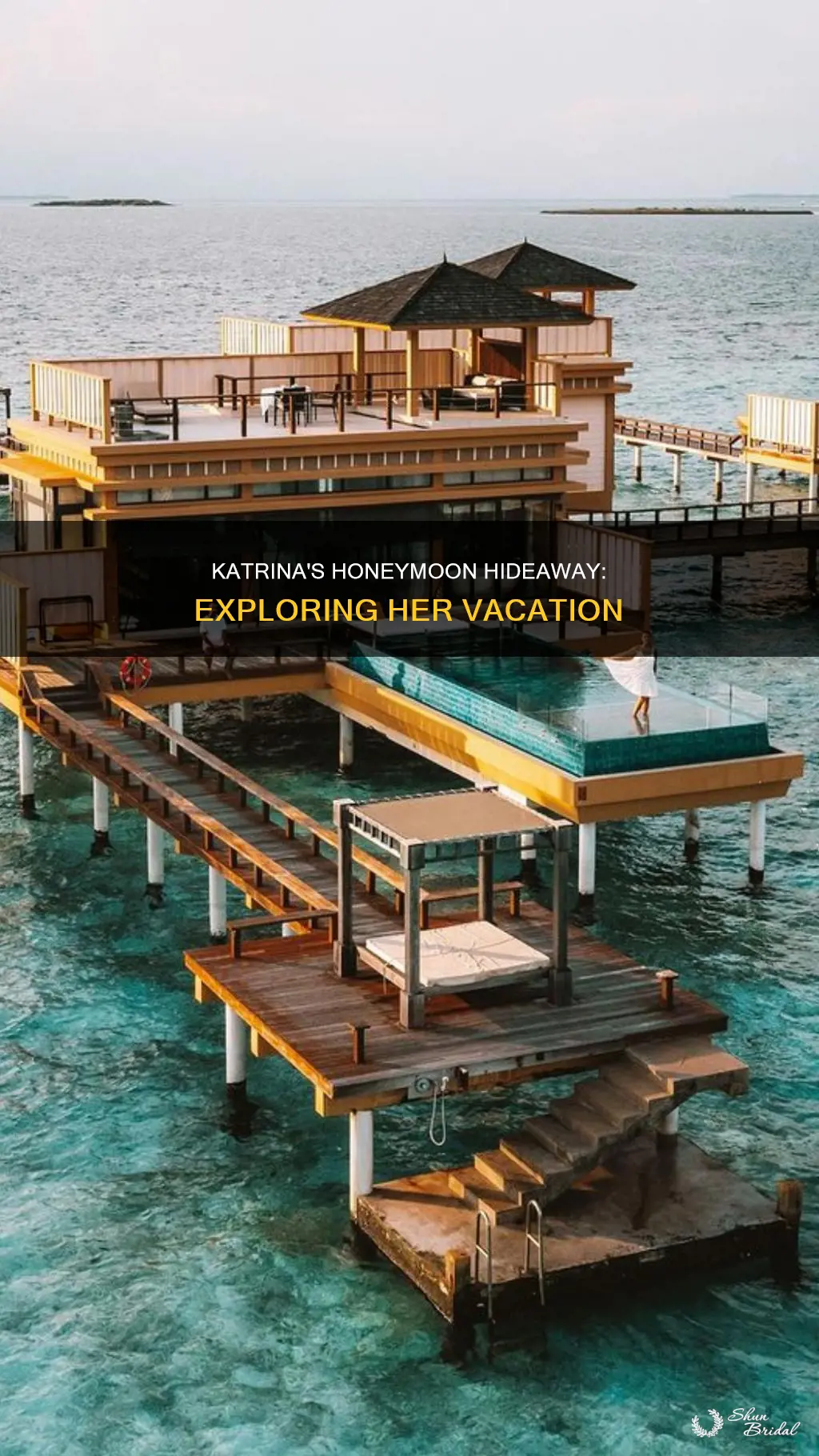 where did katrina go for honeymoon
