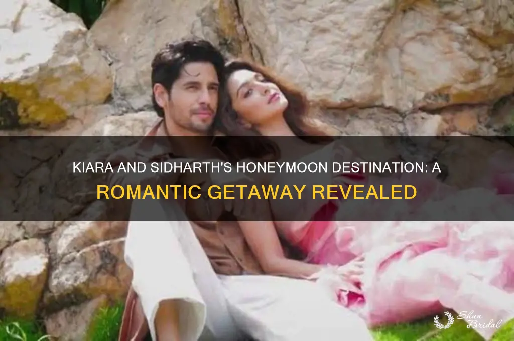 where did kiara and sidharth go for honeymoon